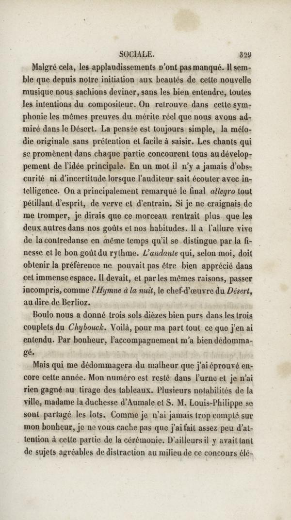 
						Affichage en mode lecture de la page
					
