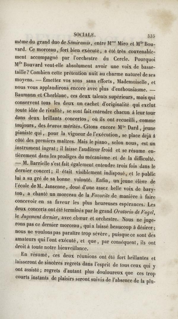 
						Affichage en mode lecture de la page
					