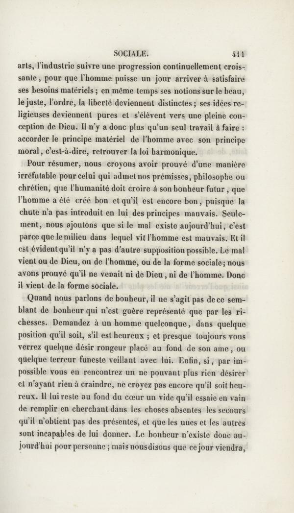 
						Affichage en mode lecture de la page
					
