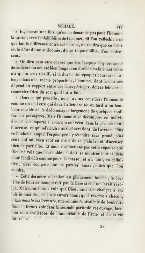 
						Affichage en mode lecture de la page
					