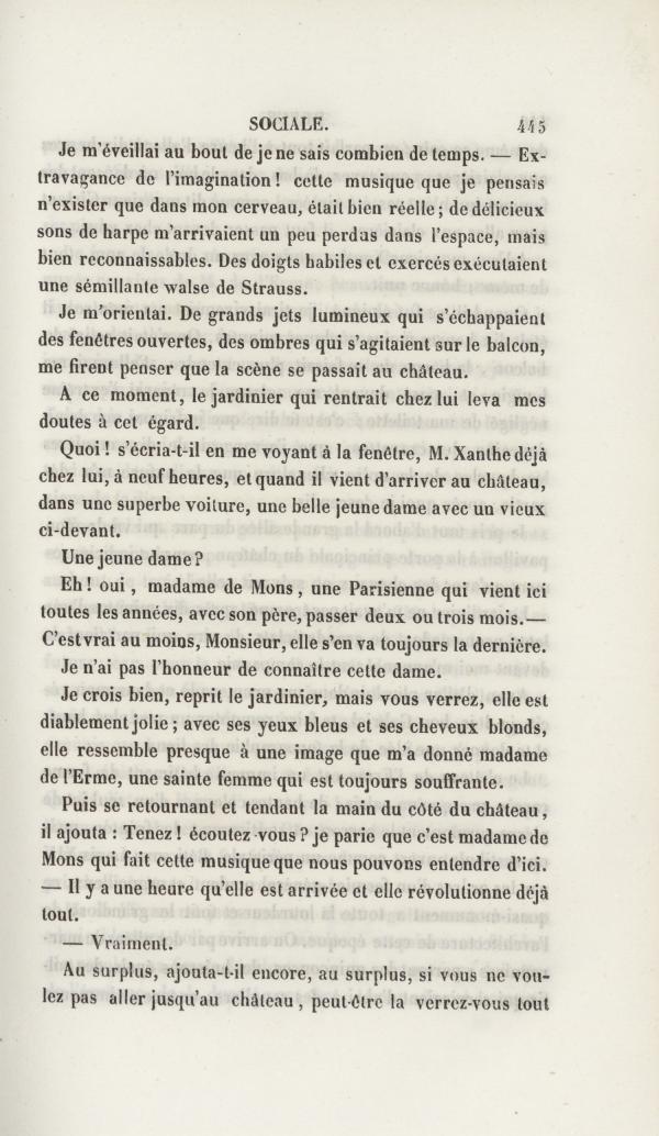 
						Affichage en mode lecture de la page
					