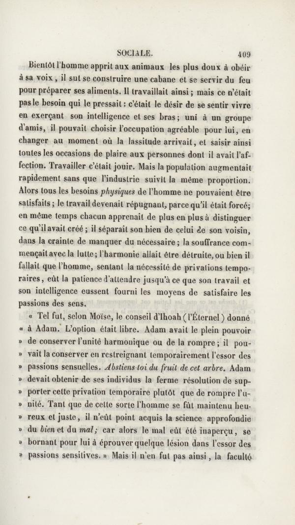 
						Affichage en mode lecture de la page
					