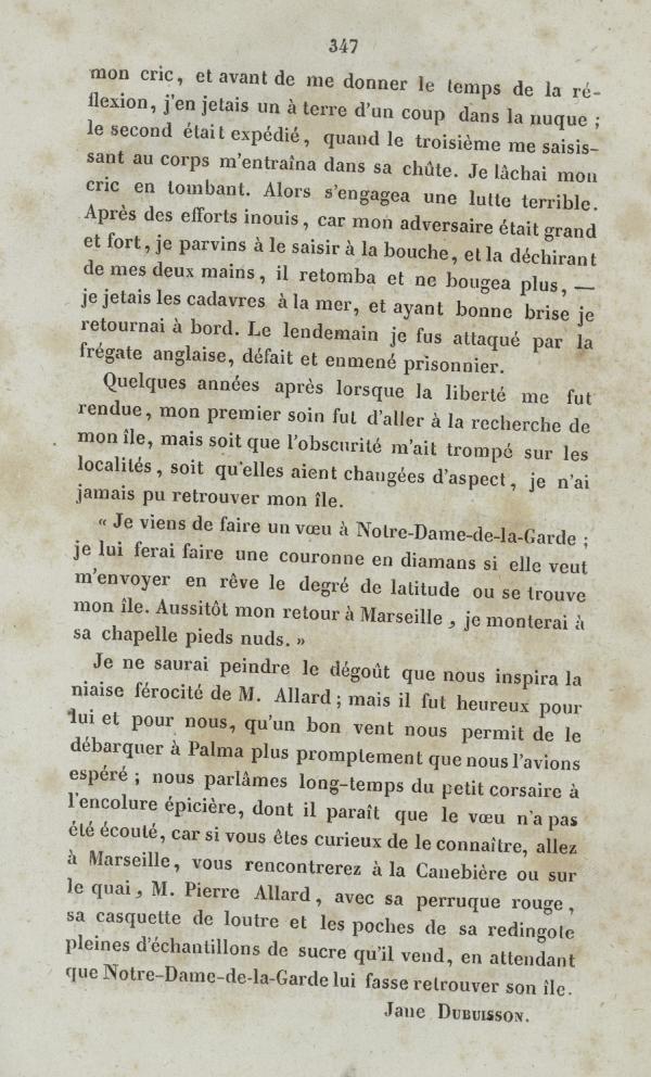
						Affichage en mode lecture de la page
					