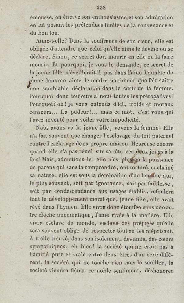 
						Affichage en mode lecture de la page
					