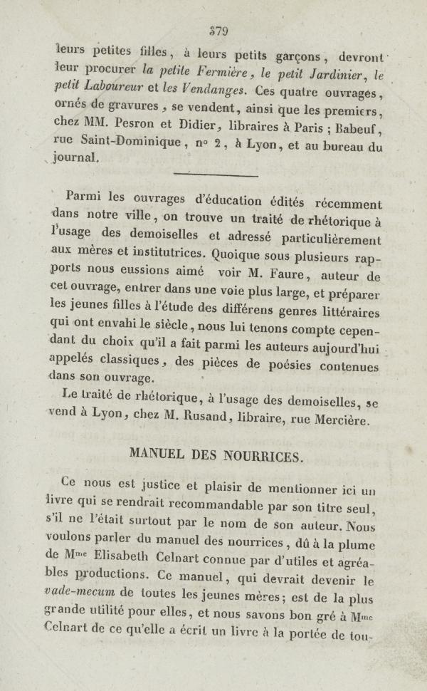 
						Affichage en mode lecture de la page
					