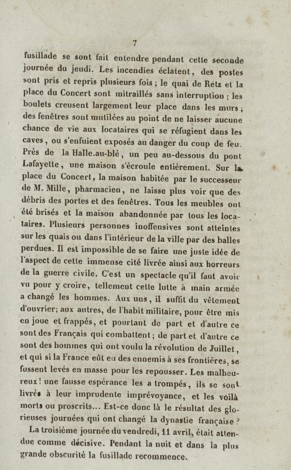 
						Affichage en mode lecture de la page
					