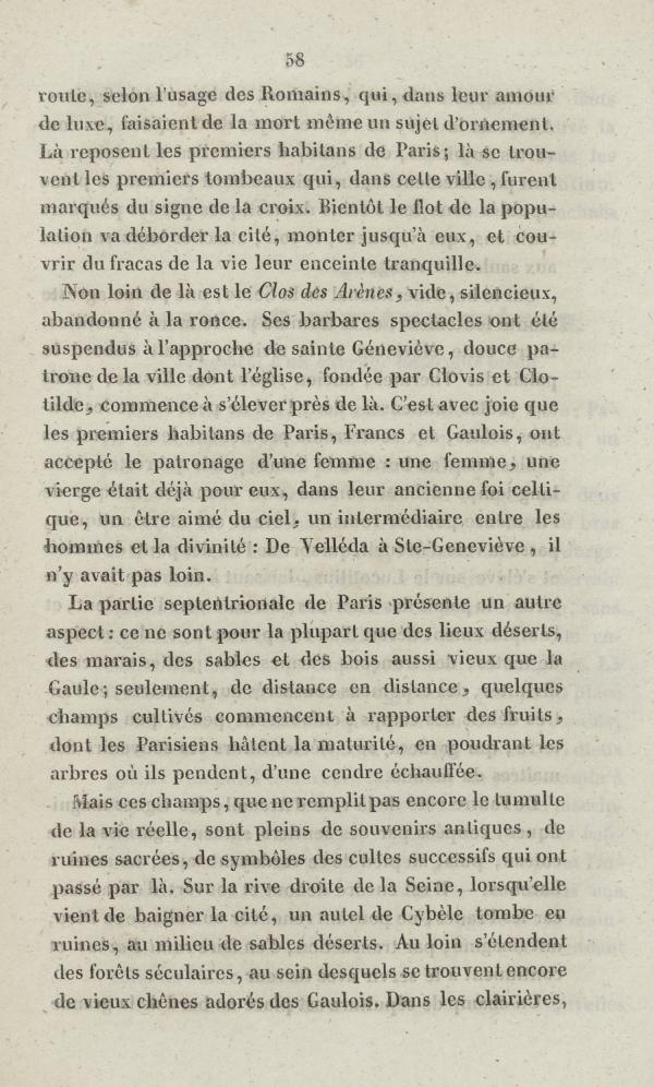 
						Affichage en mode lecture de la page
					