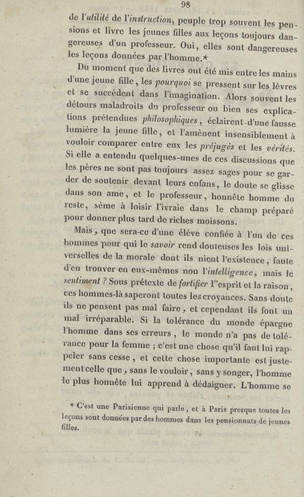 
						Affichage en mode lecture de la page
					