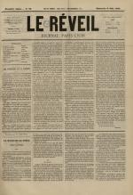 Le Réveil : journal Paris-Lyon, N°22
