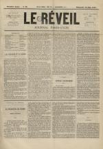 Le Réveil : journal Paris-Lyon, N°23, pp. 1