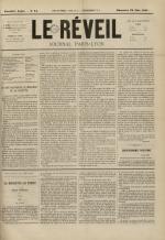 Le Réveil : journal Paris-Lyon, N°24