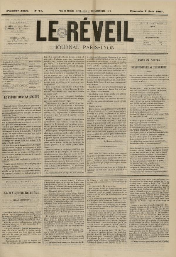 
						Affichage en mode lecture de la page
					
