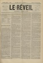 Le Réveil : journal Paris-Lyon, N°33, pp. 1