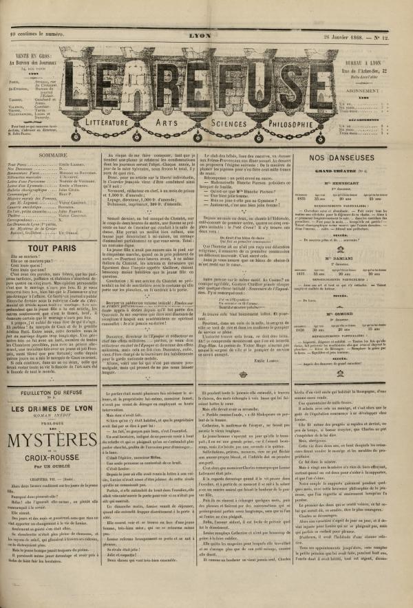 
						Affichage en mode lecture de la page
					