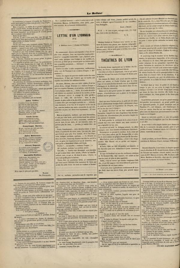 
						Affichage en mode lecture de la page
					