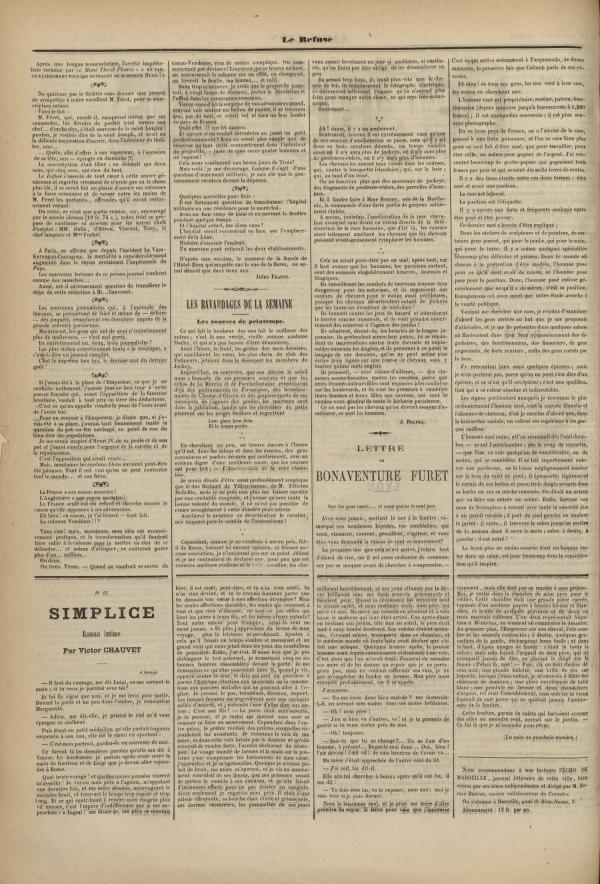 
						Affichage en mode lecture de la page
					