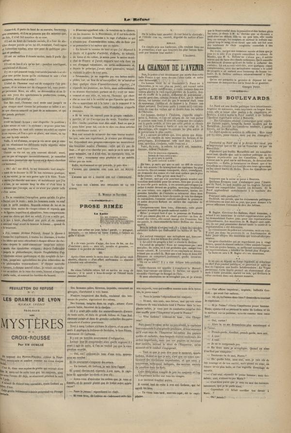 
						Affichage en mode lecture de la page
					