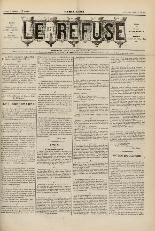 
						Affichage en mode lecture de la page
					