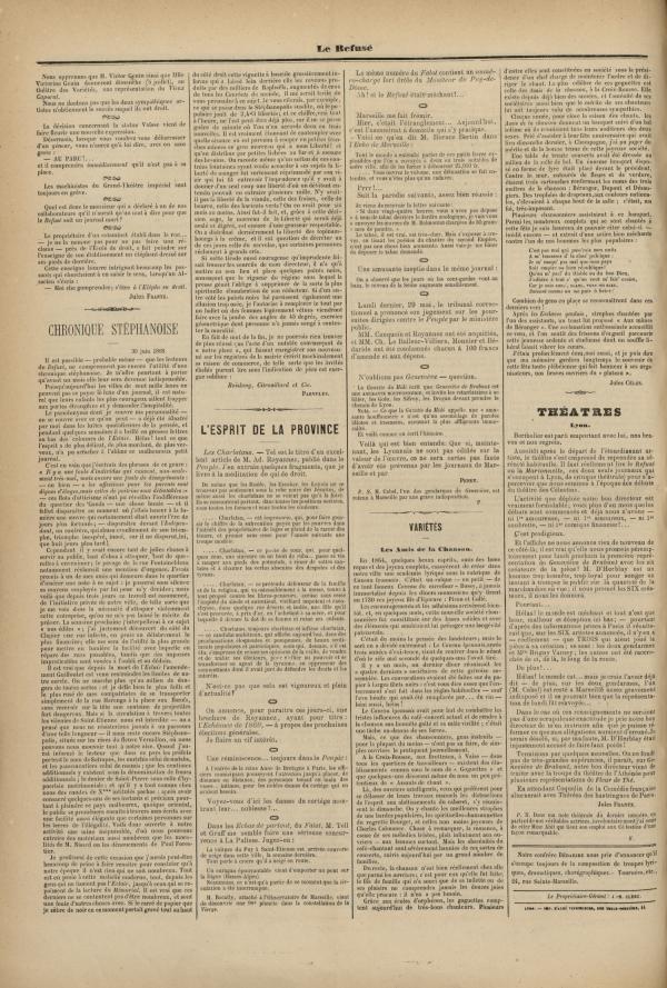 
						Affichage en mode lecture de la page
					