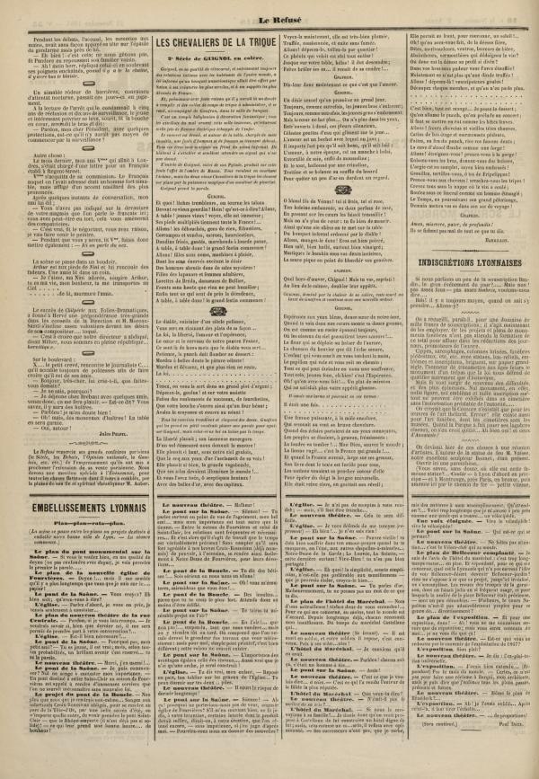 
						Affichage en mode lecture de la page
					