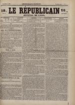 Le Républicain : journal de Lyon, N°8, pp. 1