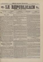 Le Républicain : journal de Lyon, N°91, pp. 1
