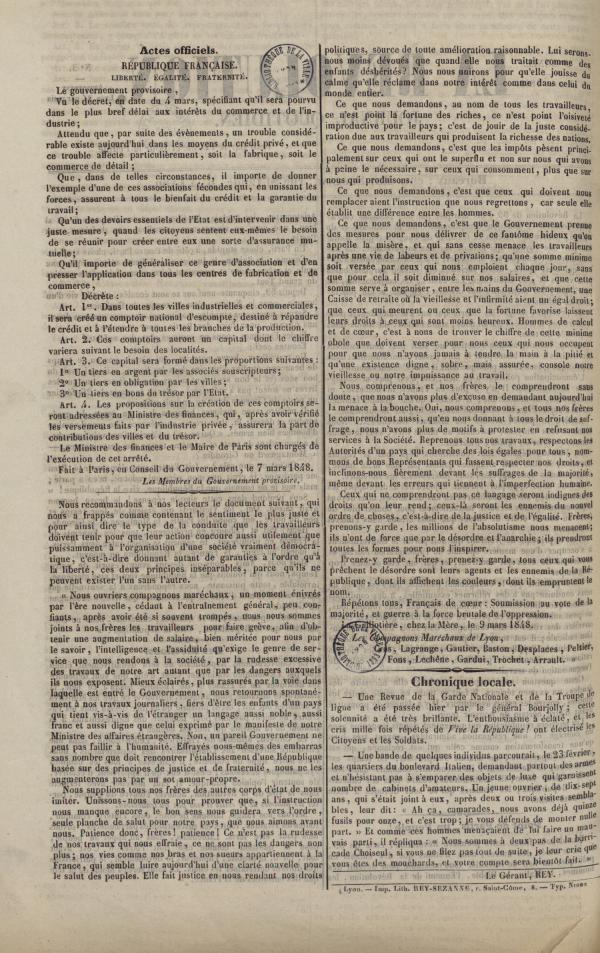 
						Affichage en mode lecture de la page
					