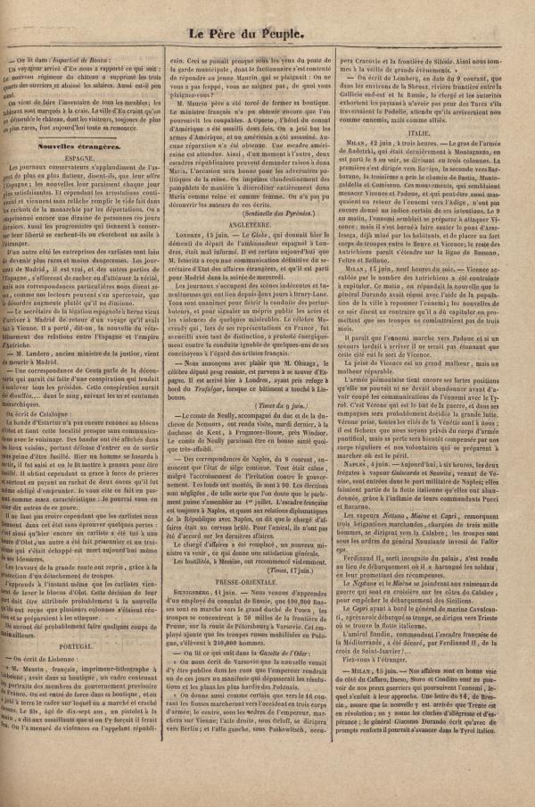 
						Affichage en mode lecture de la page
					