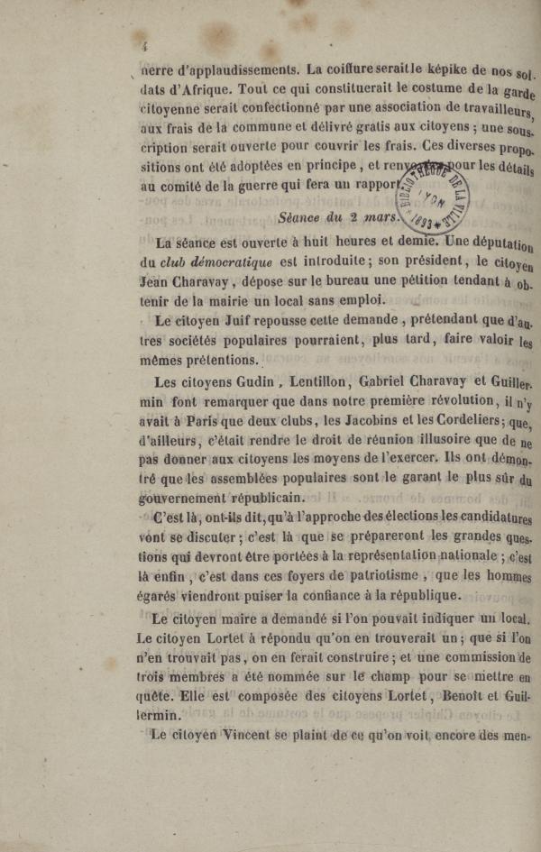 
						Affichage en mode lecture de la page
					