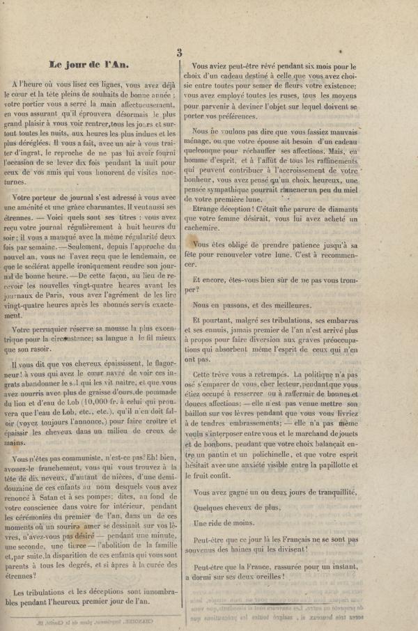 
						Affichage en mode lecture de la page
					