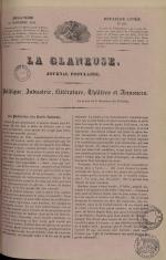 La Glaneuse : journal populaire, N°107, pp. 1