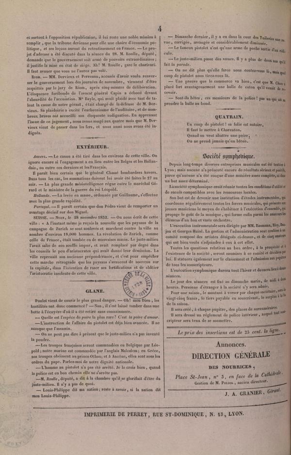 
						Affichage en mode lecture de la page
					