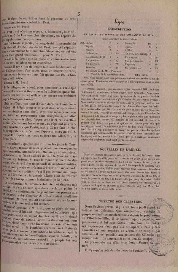
						Affichage en mode lecture de la page
					