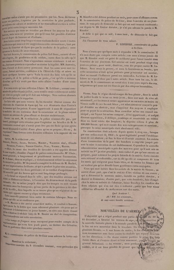 
						Affichage en mode lecture de la page
					