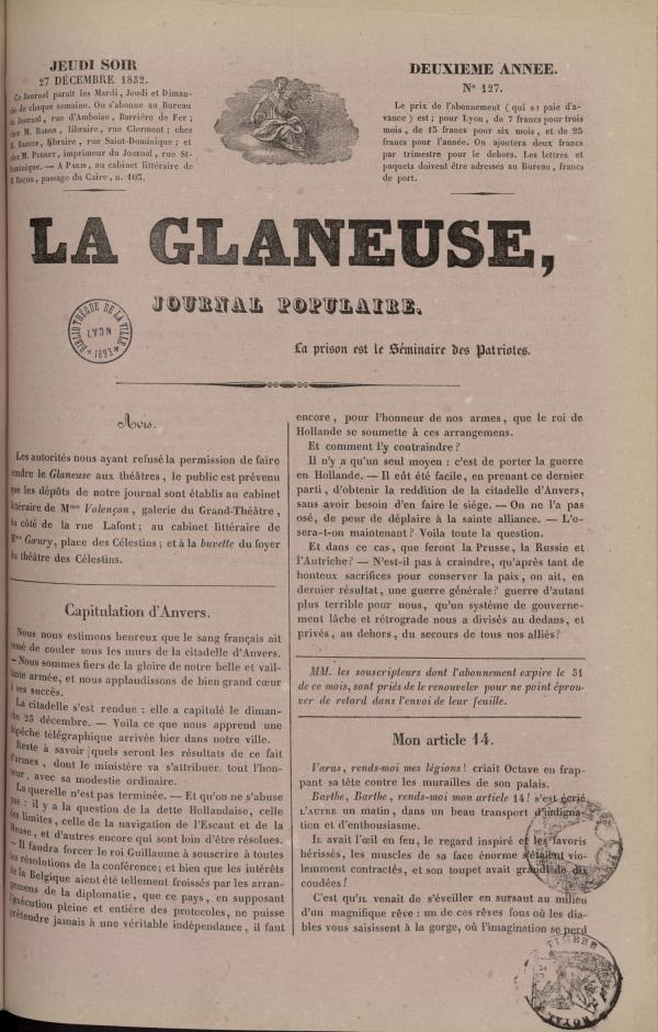 
						Affichage en mode lecture de la page
					