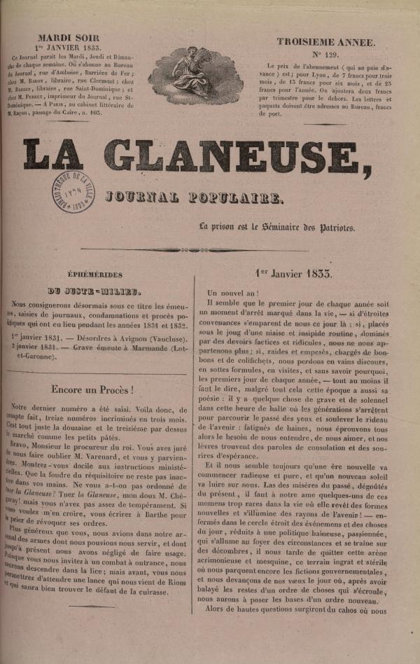 
						Affichage en mode lecture de la page
					