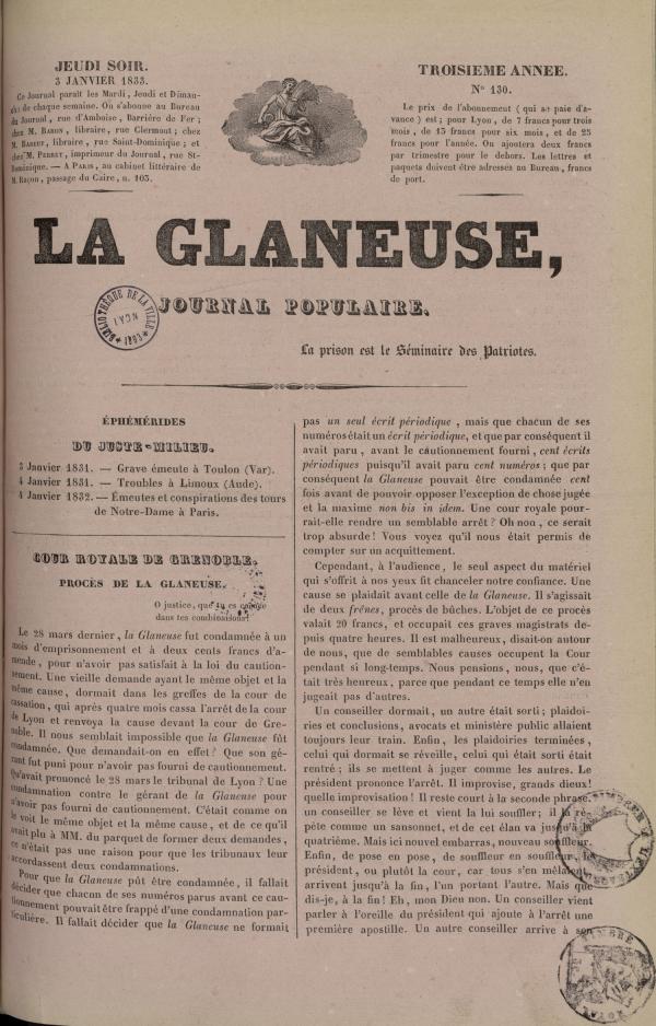 
						Affichage en mode lecture de la page
					