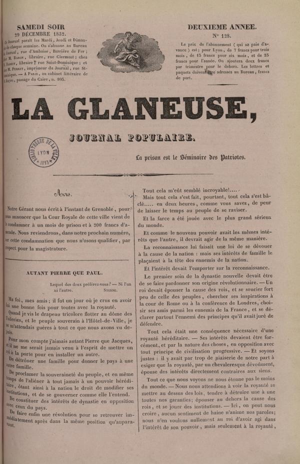 
						Affichage en mode lecture de la page
					