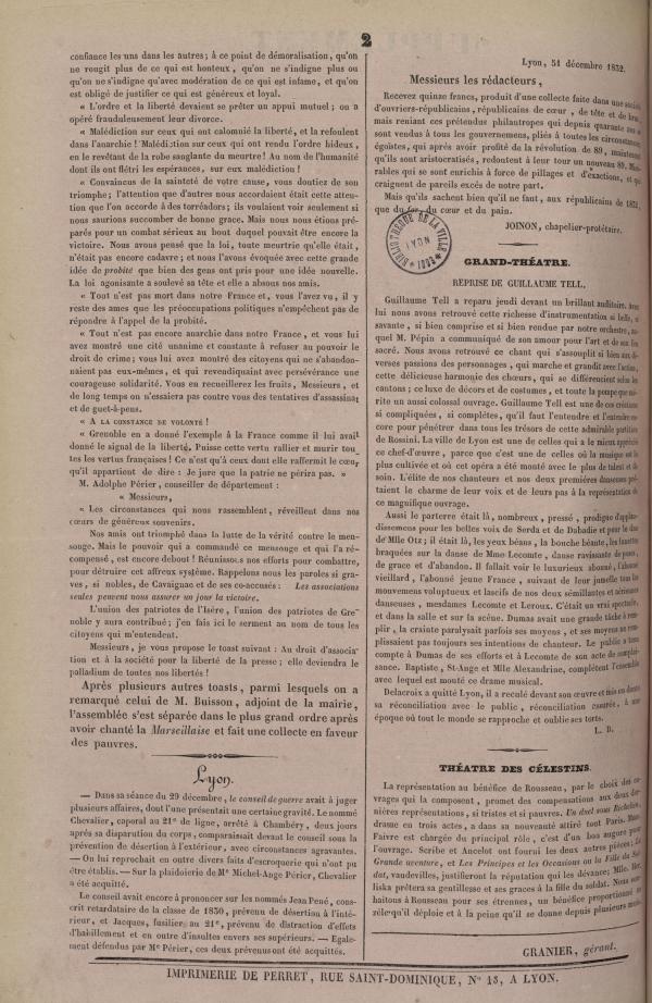 
						Affichage en mode lecture de la page
					