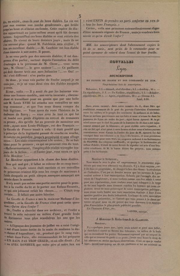 
						Affichage en mode lecture de la page
					