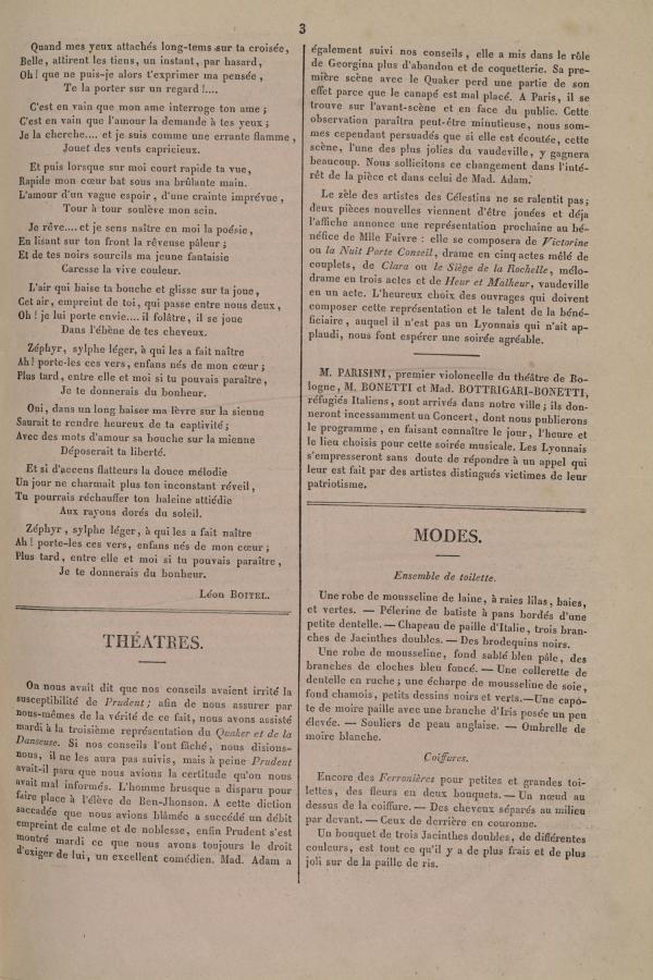 
						Affichage en mode lecture de la page
					