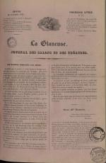 La Glaneuse : journal populaire, N°37, pp. 1