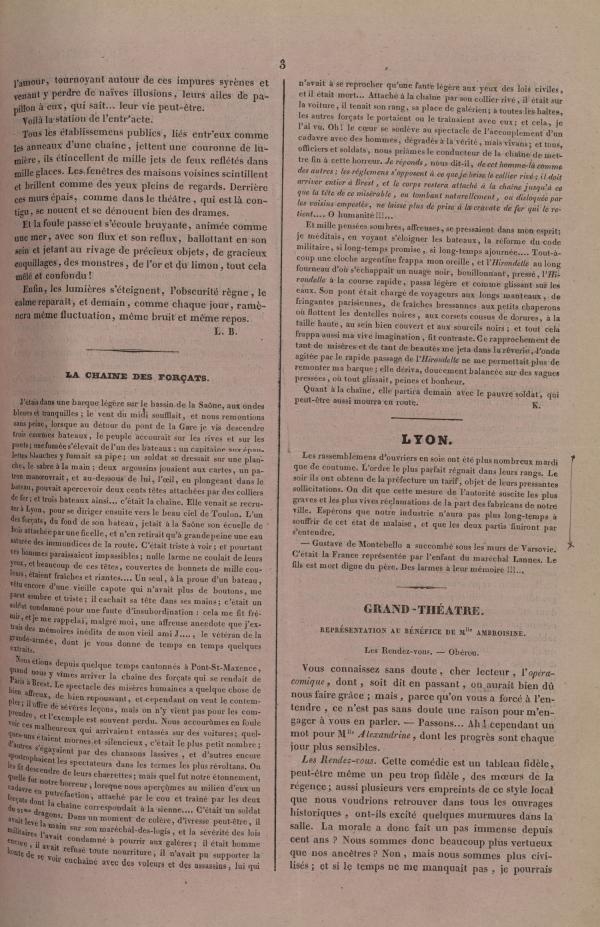 
						Affichage en mode lecture de la page
					