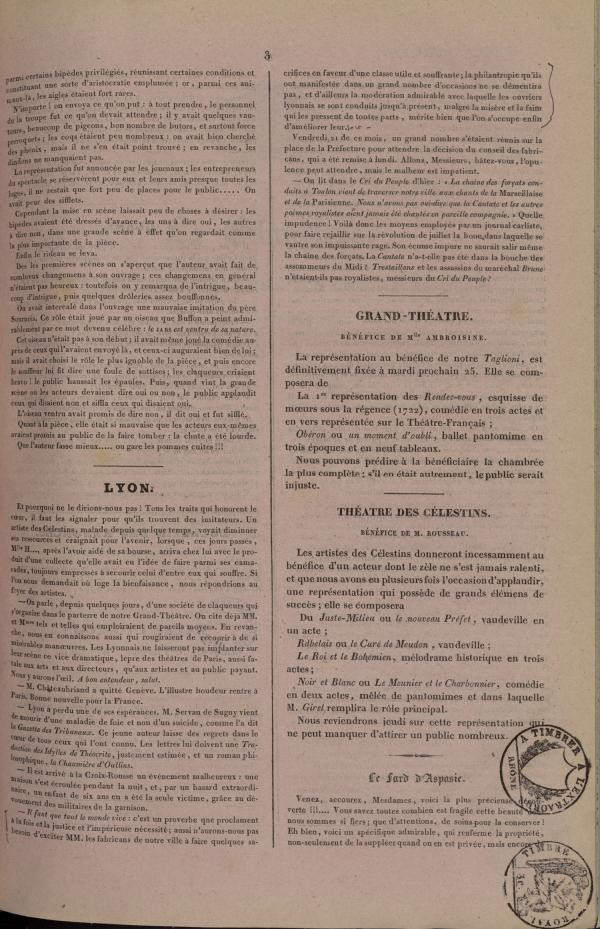 
						Affichage en mode lecture de la page
					