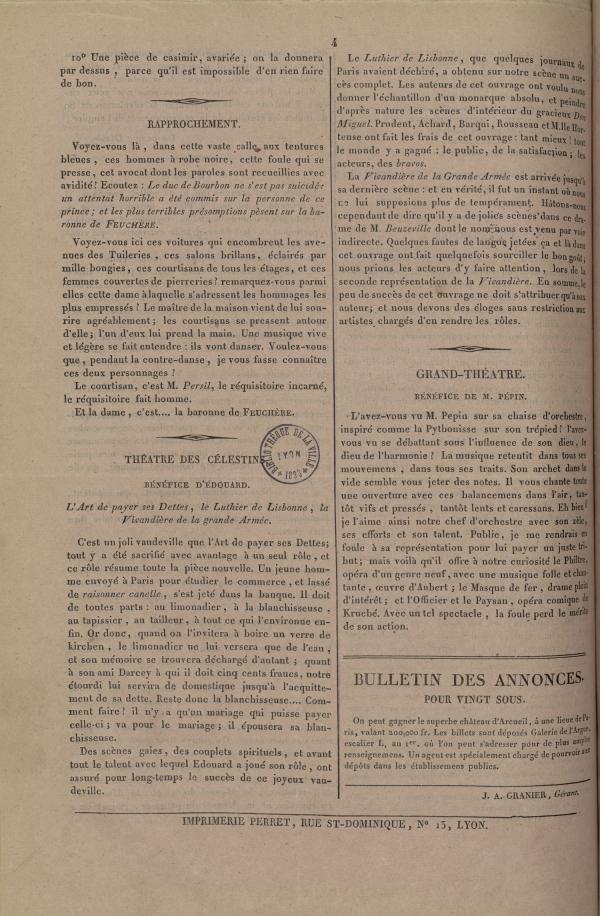 
						Affichage en mode lecture de la page
					