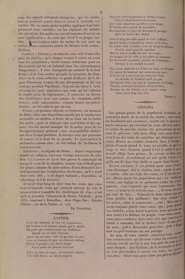 
						Affichage en mode lecture de la page
					