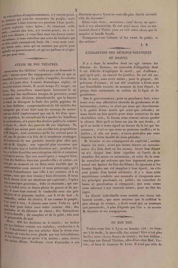 
						Affichage en mode lecture de la page
					