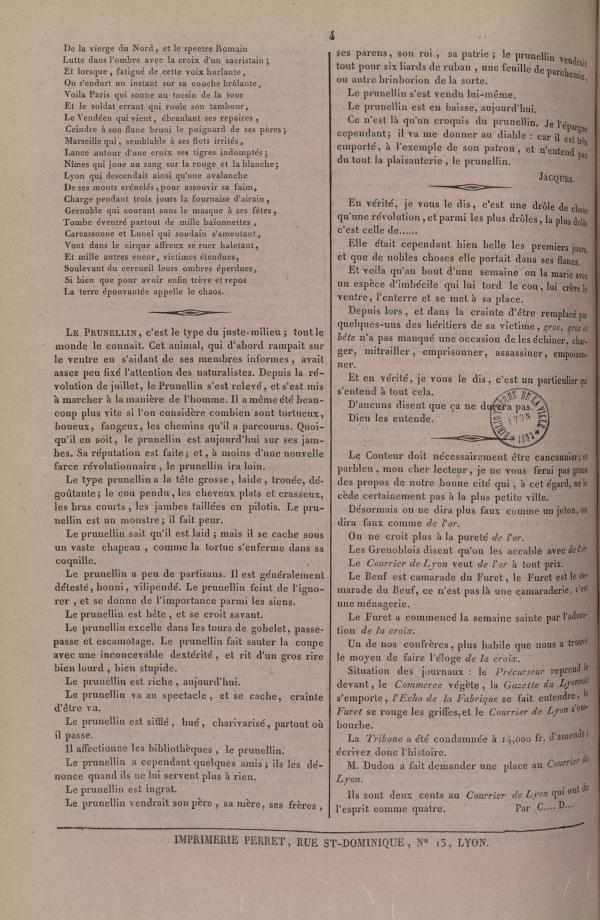 
						Affichage en mode lecture de la page
					