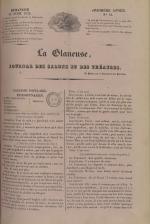 La Glaneuse : journal populaire, N°84, pp. 1