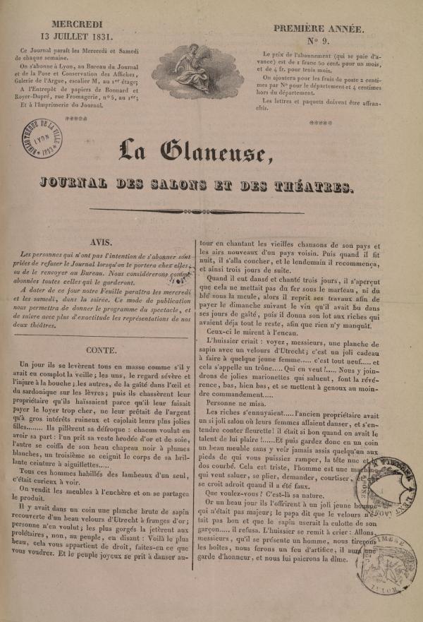 
						Affichage en mode lecture de la page
					